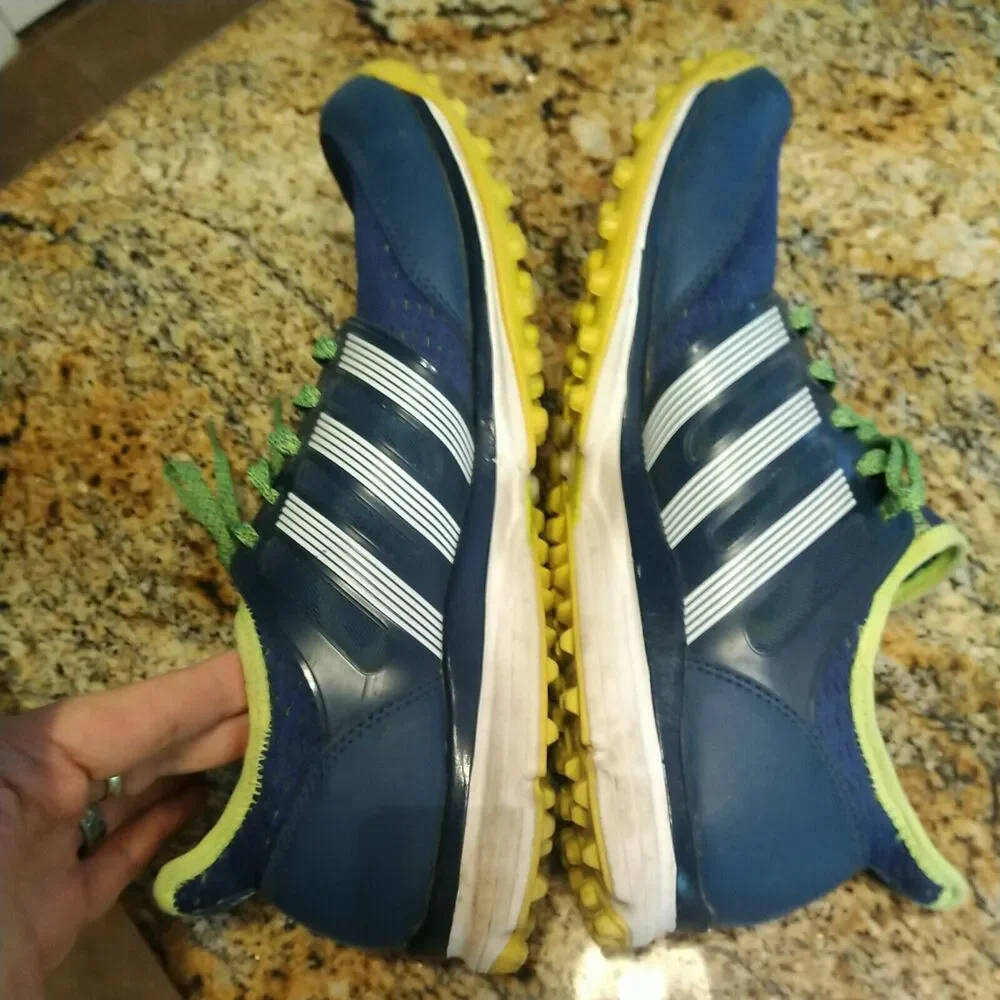 Adidas Mens Climacool Q44599 Blue Running Shoes Sneakers Size 11